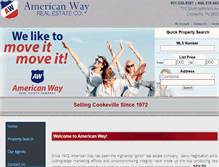 Tablet Screenshot of american-way.com